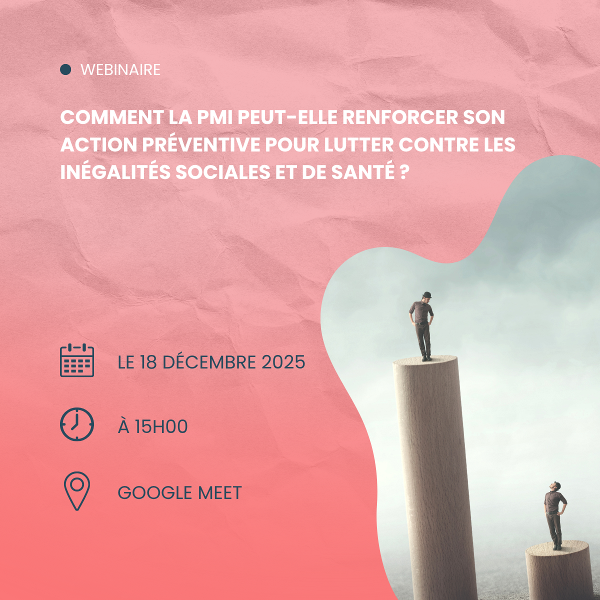 Webinaire : Comment la PMI peut-elle renforcer son action préventive pour lutter contre les inégalités sociales et de santé ?